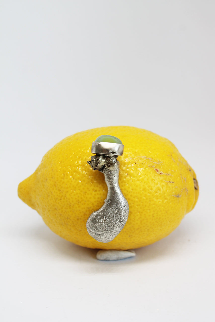 "Surprised" Mixed Metal BRooch