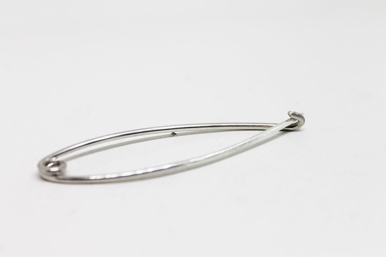 Minimalist Small Silver Pin