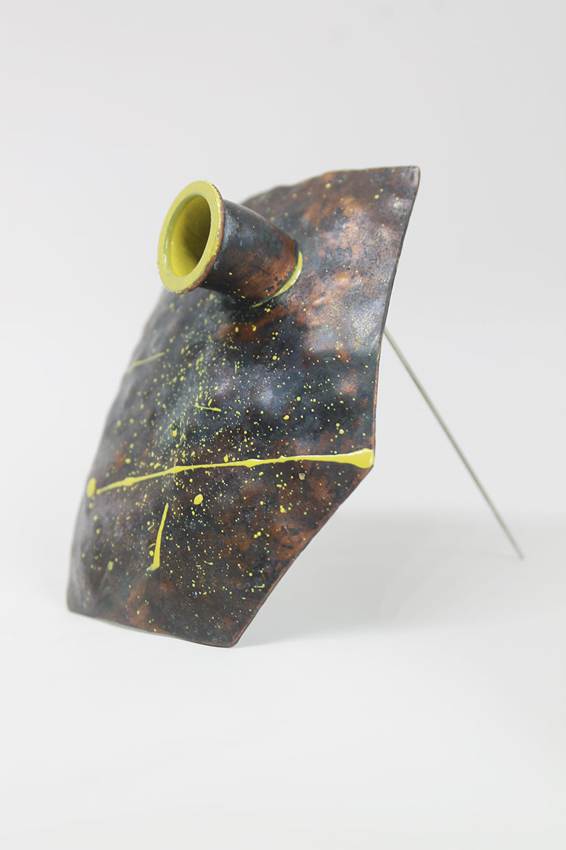 Sculptural Artsy Unisex Brooch