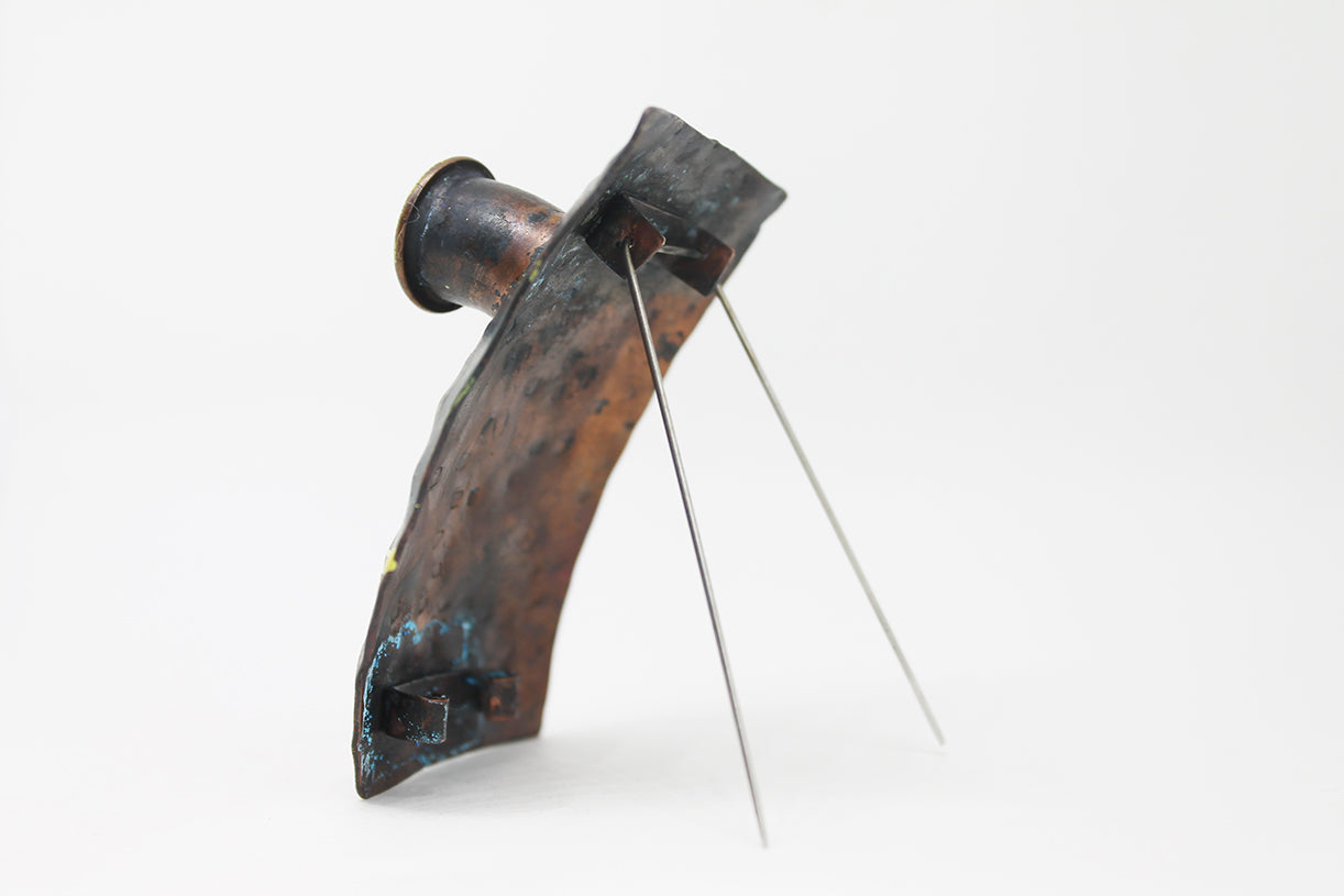 Sculptural Artsy Unisex Brooch