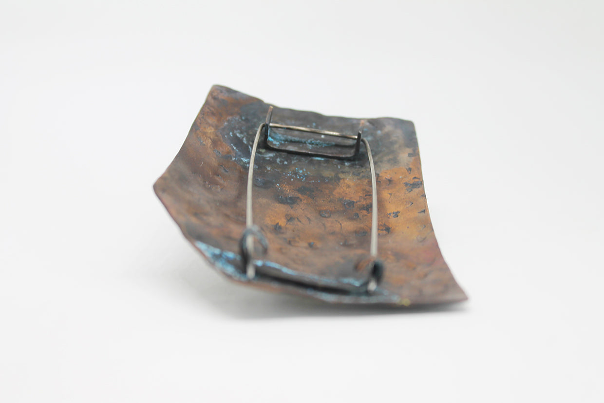 Sculptural Artsy Unisex Brooch