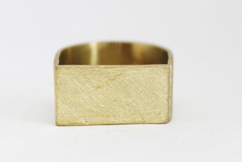Minimal geometric Brass Ring
