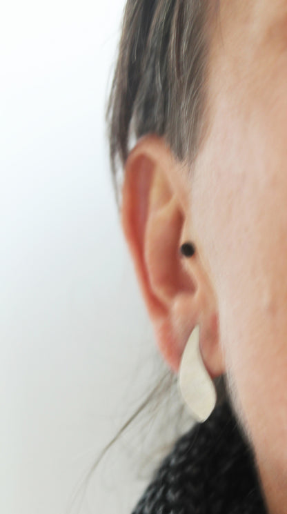 Leaf Silver Earrings
