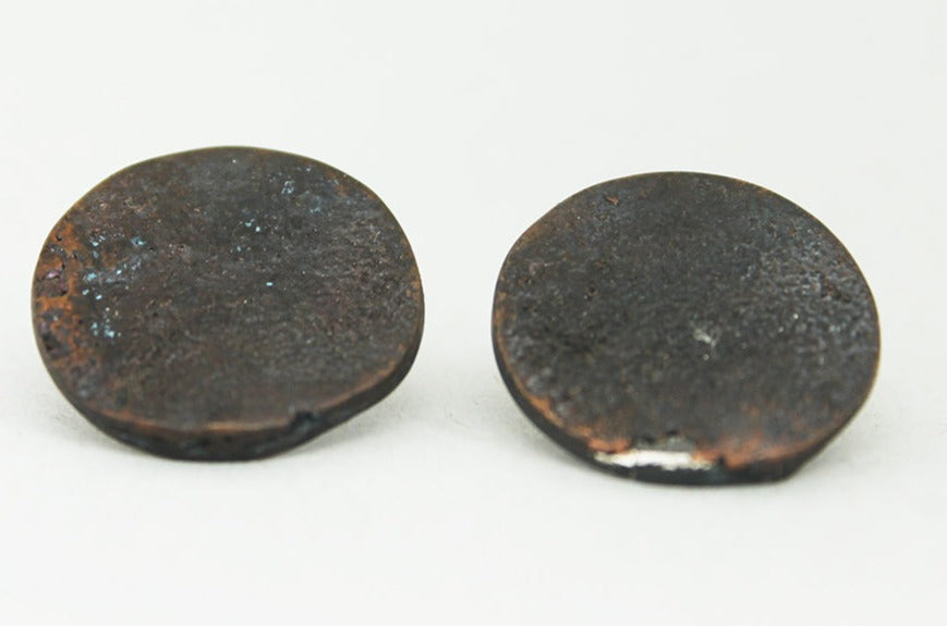 Mixed Metal Art Earrings