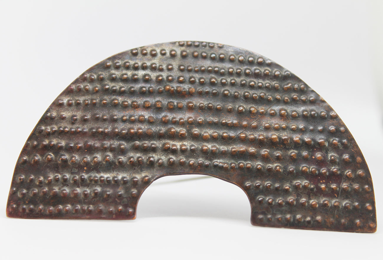 Bold Black rainbow brooch