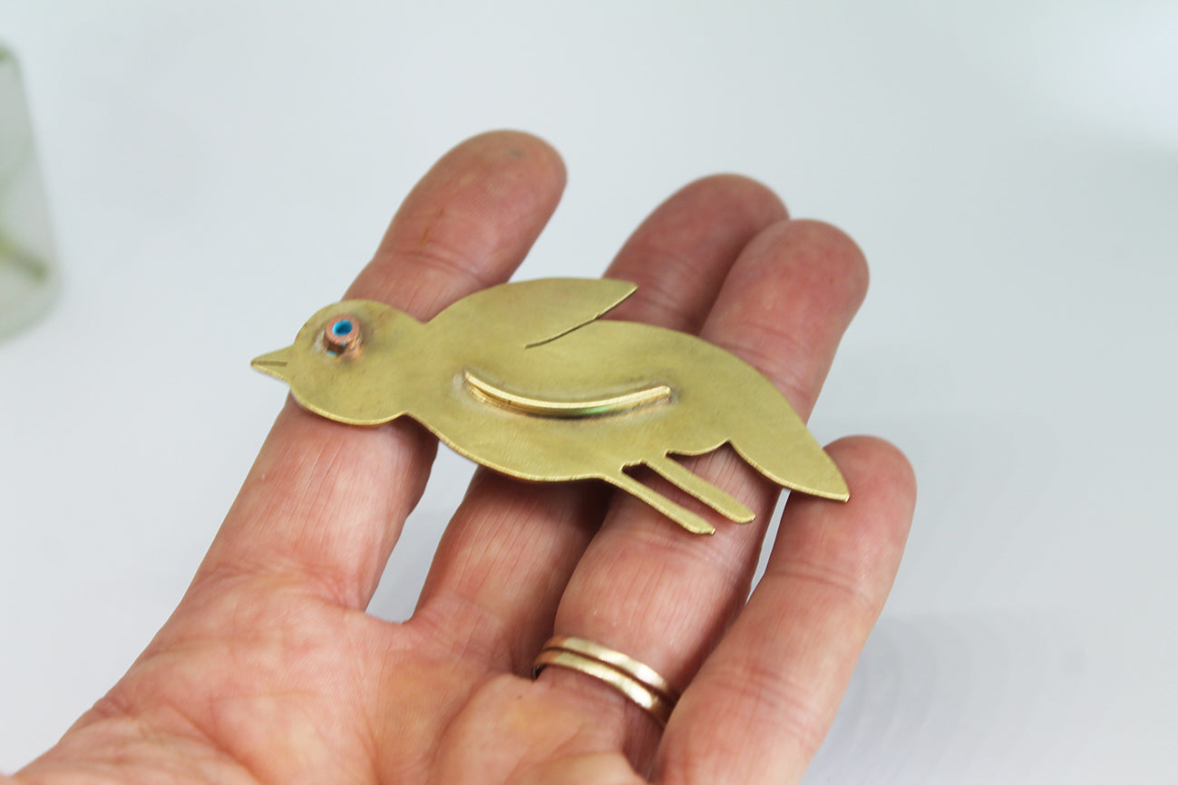 Birdie Brooch