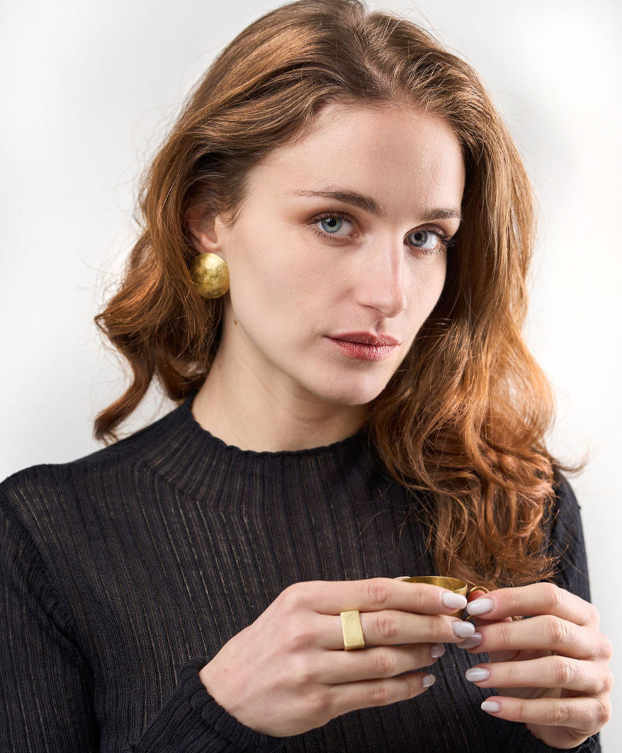 Minimal geometric Brass Ring
