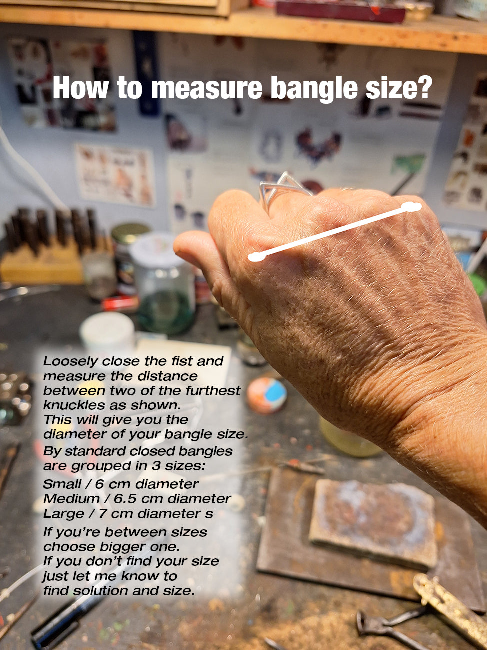 Minimal unisex set / 2 brass bangles