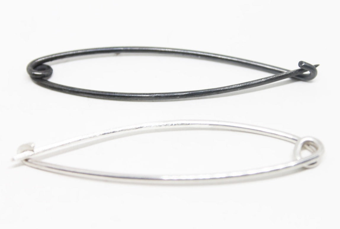 Minimalist Small Silver Pin