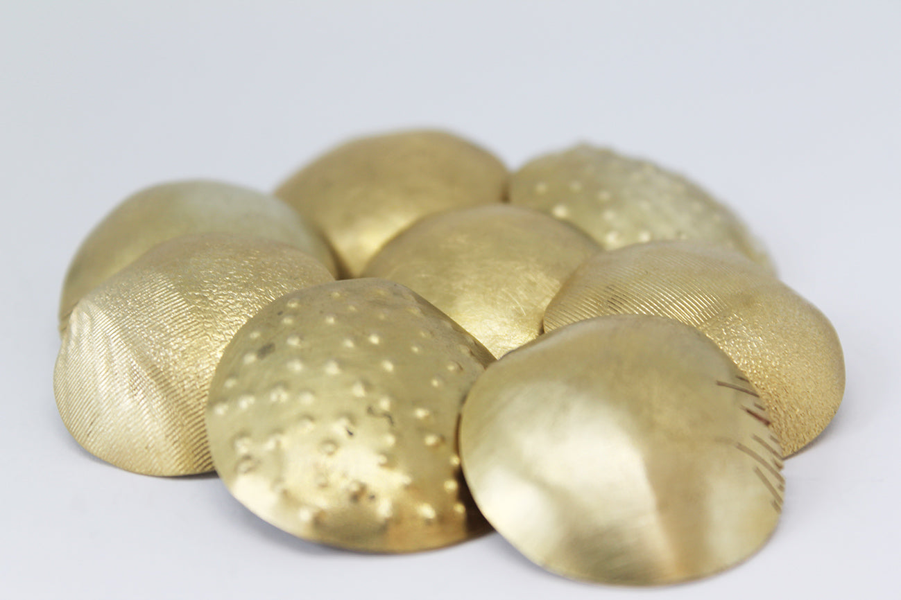 Big Round earrings / Plain