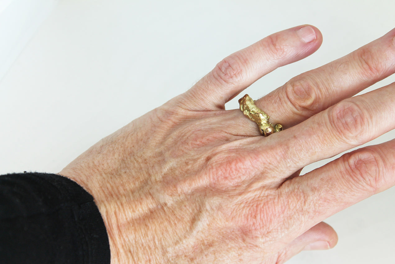 Statement Brass Ring