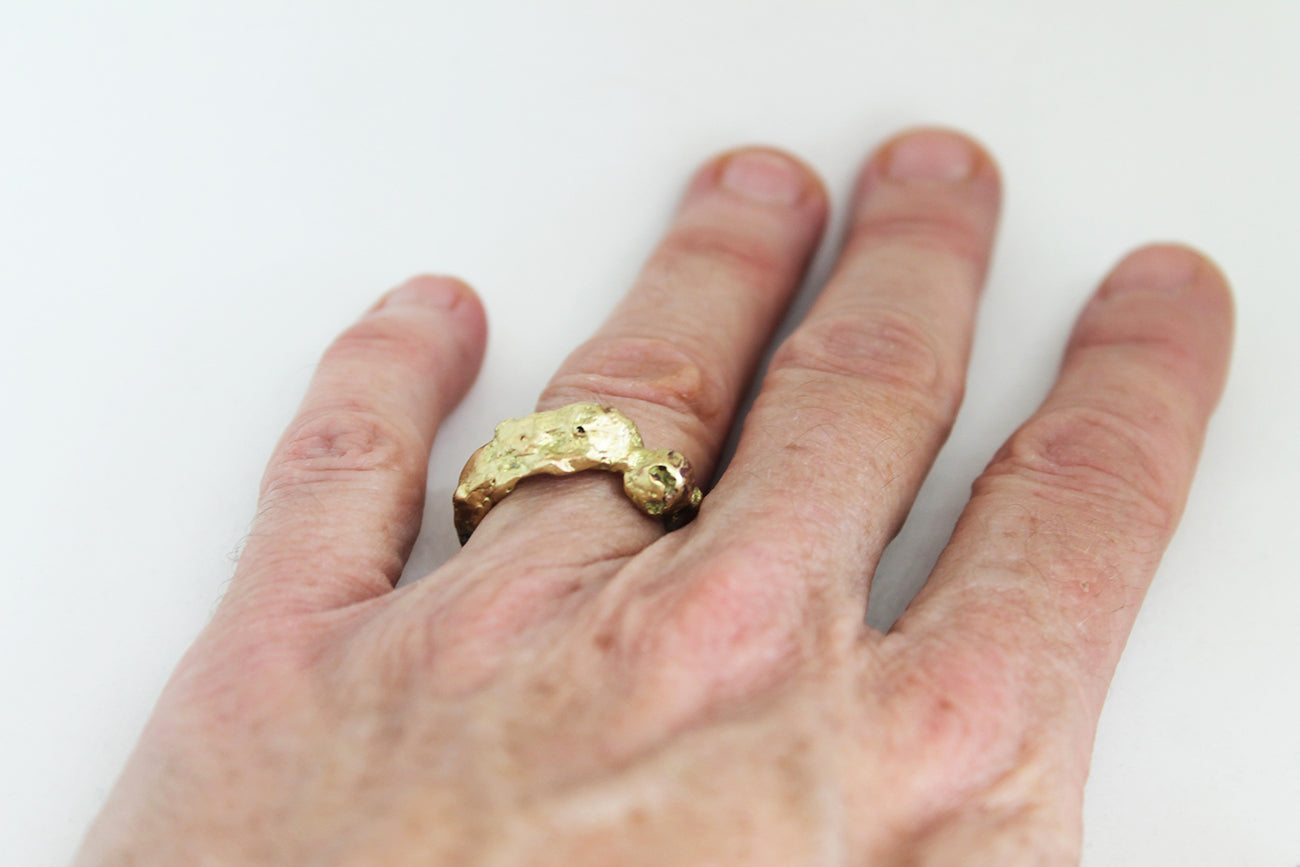 Statement Brass Ring