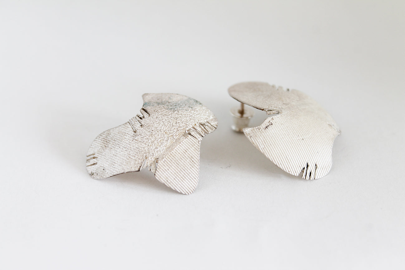 Unique Silver Statement Earrings for Women