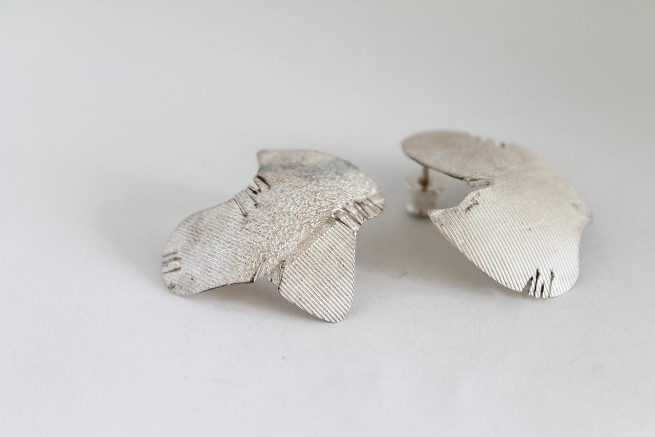 Unique Silver Statement Earrings for Women