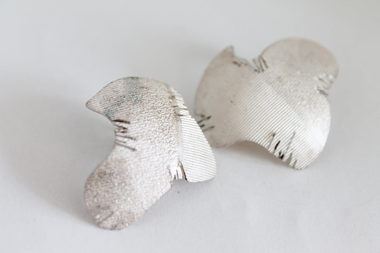 Unique Silver Statement Earrings for Women