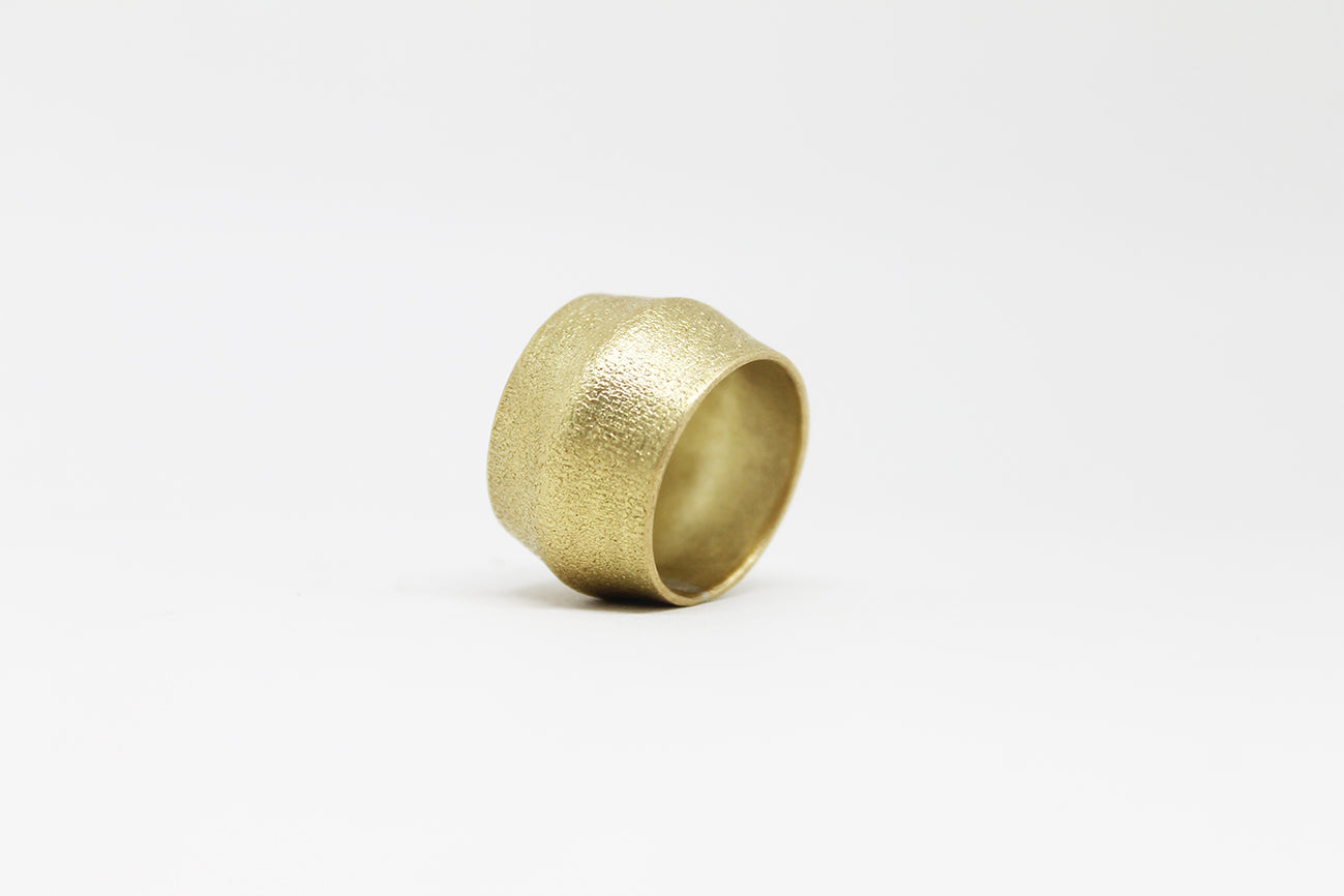Textured Special Brass Ring