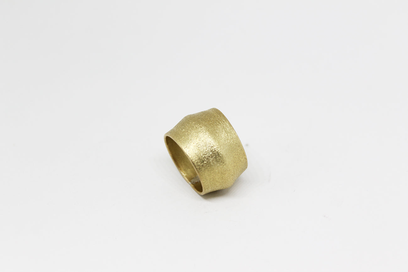 Textured Special Brass Ring