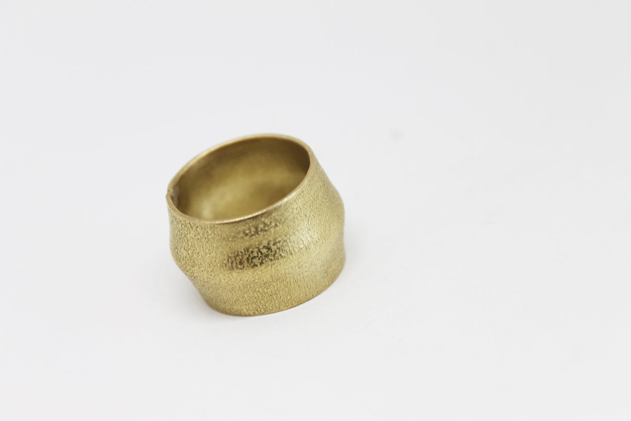 Textured Special Brass Ring