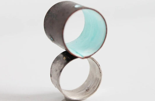 Bold Unique Contemporary Sculptural Silver Ring