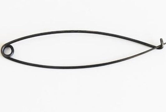 Minimal Black Silver Pin