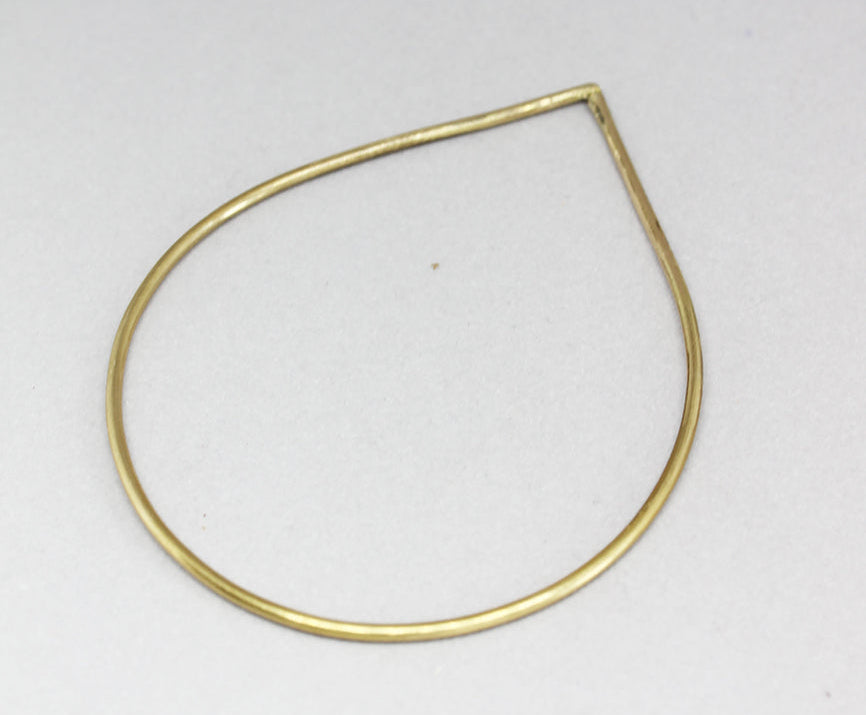 Minimal unisex bangle / brass