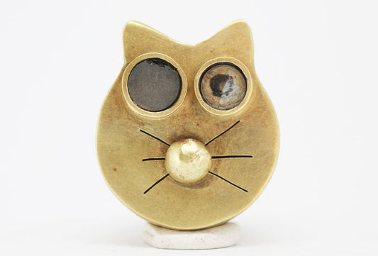 Small cute Cat Brooch Pin
