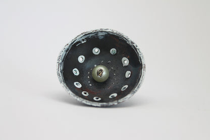 "Kalendarij" / set of 12 unique copper small brooches