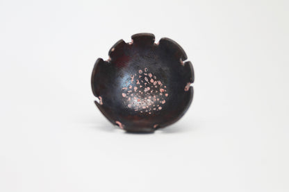 "Kalendarij" / set of 12 unique copper small brooches