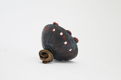 "Kalendarij" / set of 12 unique copper small brooches
