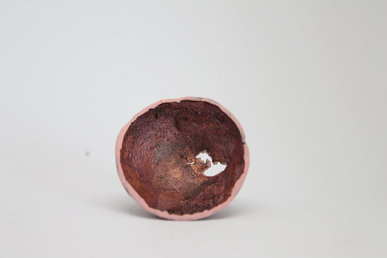 "Kalendarij" / set of 12 unique copper small brooches