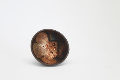 "Kalendarij" / set of 12 unique copper small brooches