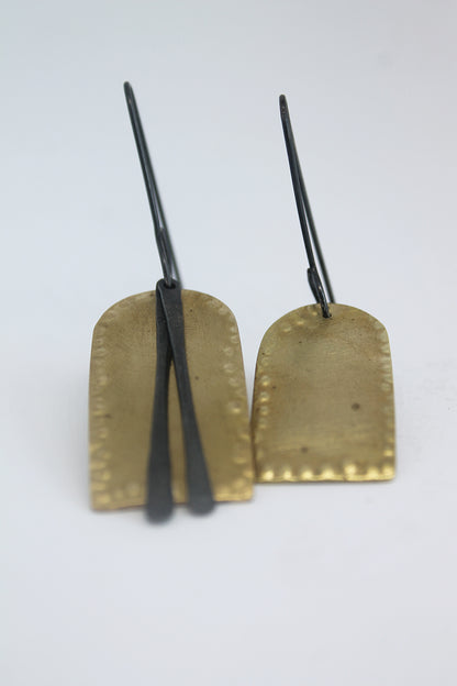 Unique Mixed metal earrings / Morocco collection