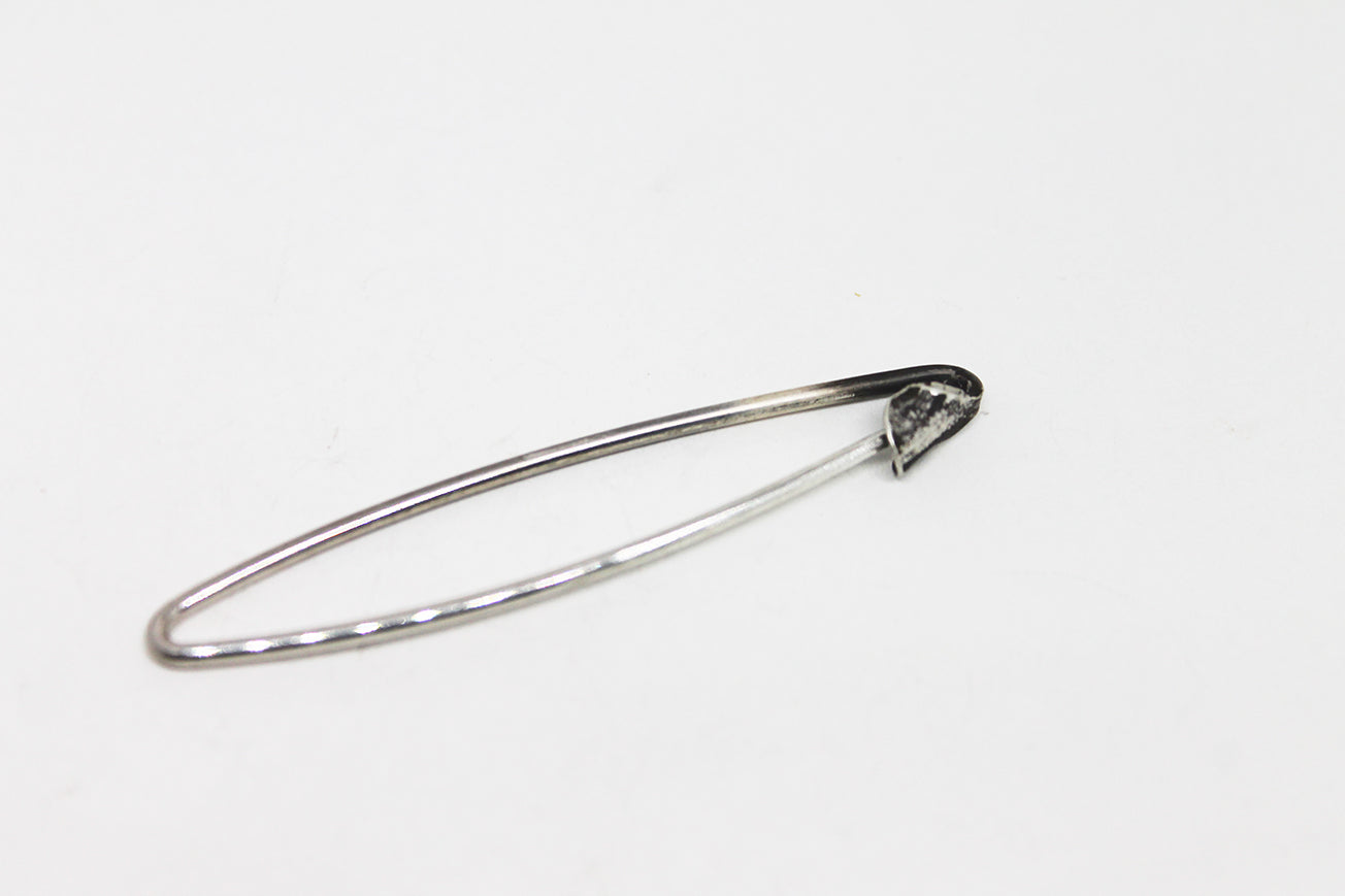 Minimalist Small Silver Pin