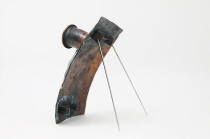 Sculptural Artsy Unisex Brooch