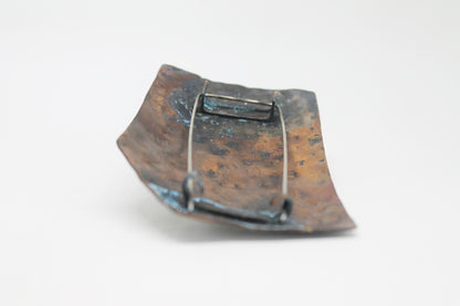Sculptural Artsy Unisex Brooch