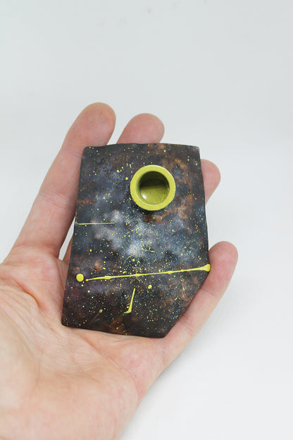Sculptural Artsy Unisex Brooch