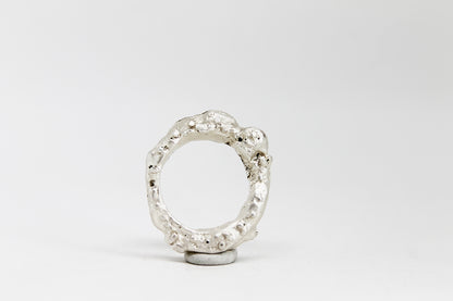 Silver cast Ring