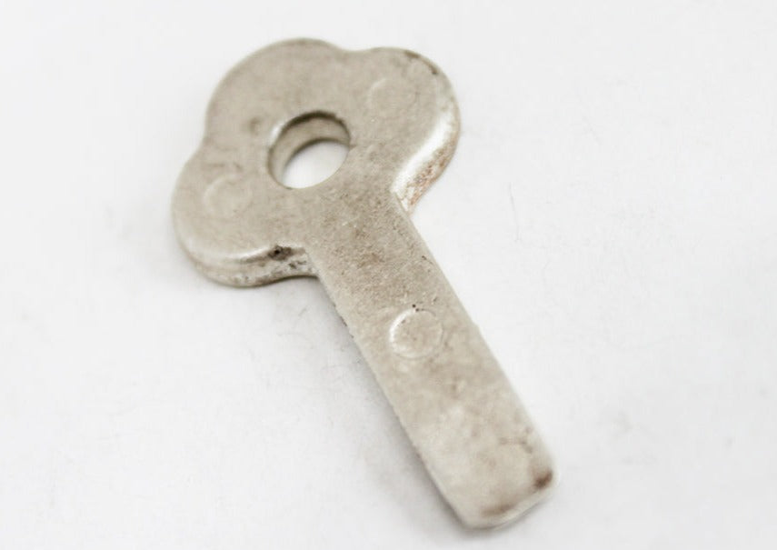 Silver Key Pendant Chain