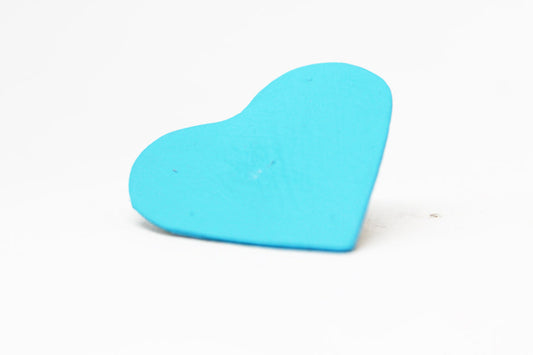 Blue love brooch