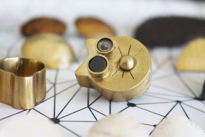 Small cute Cat Brooch Pin