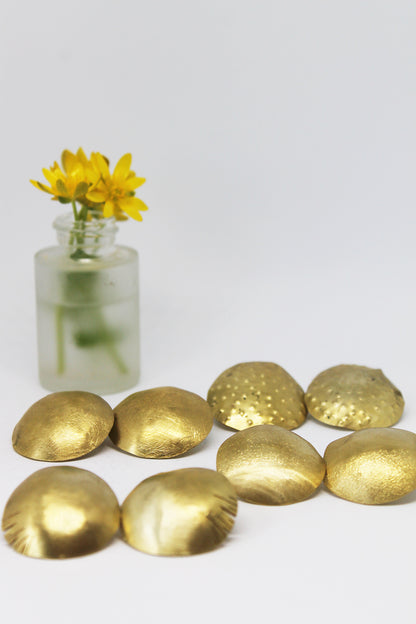 Big Round earrings / Plain