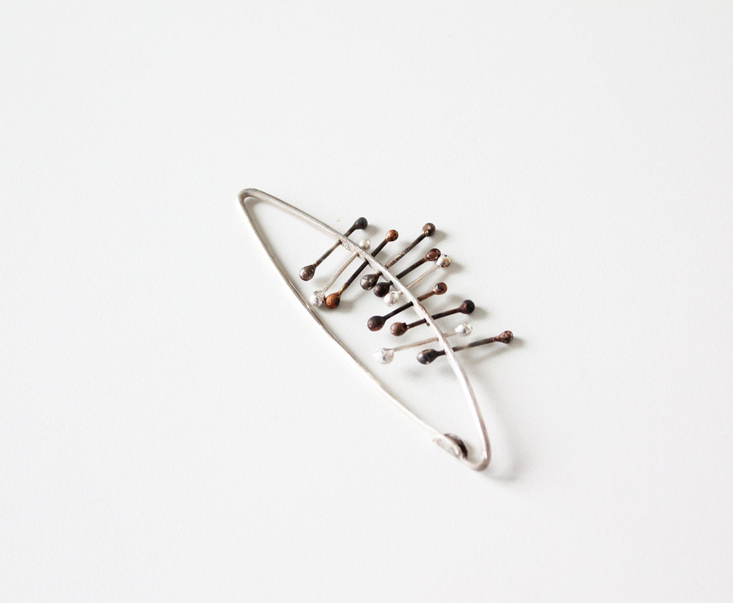 Modern Silver PIn